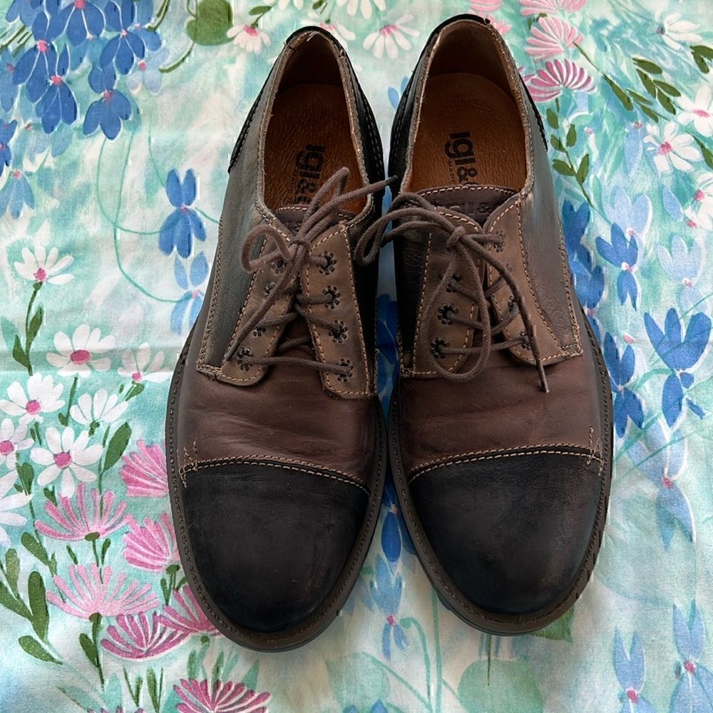 IGI&CO Italy - Leather Loafer Dress Shoes - 39